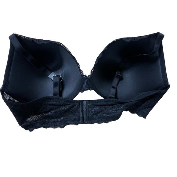 Torrid NWT Plunge Push-Up Lace Straight Back Bra Black Size 46DDD Convertible - Picture 5 of 11